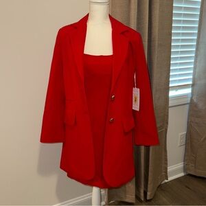 Red Women's Blazer/Dress